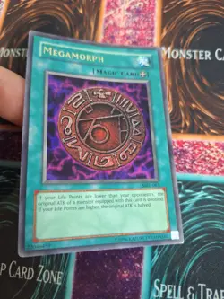 Yugioh Megamorph MRL-061 Ultra Rare OG Unlimited Moderately Played - Image 2