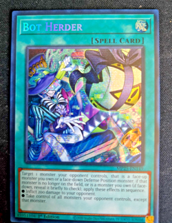 Yugioh Bot Herder - 2025 Mega-Pack (MP25-EN149) Prismatic Secret Rare NM - Image 1
