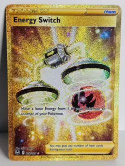 Energy Switch - 212/195 - Secret Rare - Silver Tempest - Pokemon Card - - Image 1