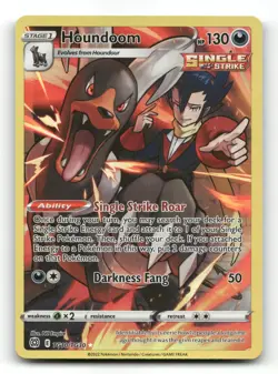 Houndoom TG10/TG30 - Brilliant Stars Trainer Gallery - Pokemon Card LP - Image 1