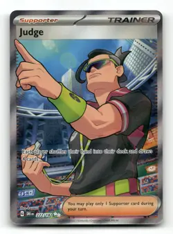 Judge 222/182 - Destined Rivals - Pokemon Card NM/M - Image 1