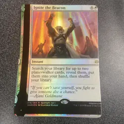 Ignite the Beacon MTG War of the Spark NFC Miscut/Misprint - Image 1