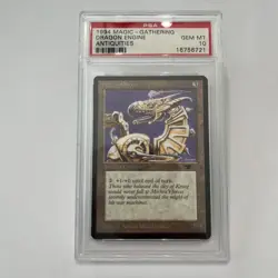 1994 Magic the Gathering Antiquities Dragon Engine Gem Mint and Artifacts LOT - Image 2