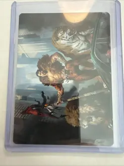Art Series (28/54) - MTG Marvel's Spider-Man -Kraven,Proud Predator - Image 3