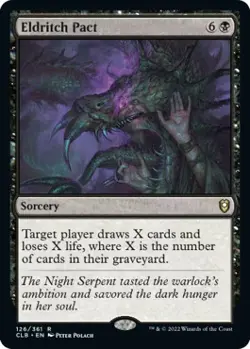 Eldritch Pact [Commander Legends: Battle for Baldur's Gate] Foil Near Mint - Image 1