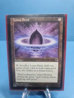 MTG - Lotus Petal - Tempest - NM - Image 1