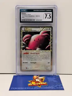 Pokemon 2010 CGC 7.5 HeartdGold & SoulSilver Blissey Holo 106/123 - Image 1