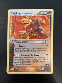 Carte Pokemon : Galeking de Team Magma 7/95 HOLO Ex Team Aqua & Team Magma FR - Image 1
