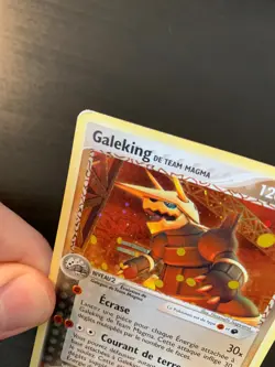 Carte Pokemon : Galeking de Team Magma 7/95 HOLO Ex Team Aqua & Team Magma FR - Image 2