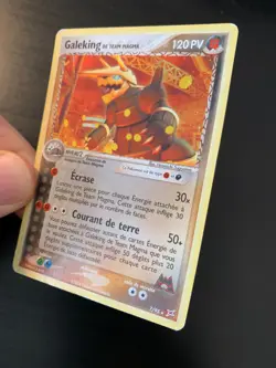 Carte Pokemon : Galeking de Team Magma 7/95 HOLO Ex Team Aqua & Team Magma FR - Image 3