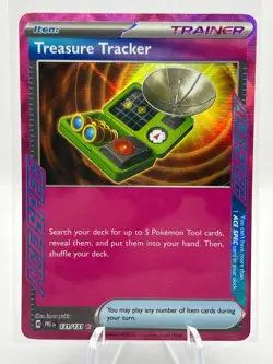 Treasure Tracker - Pokemon - SV: Prismatic Evolutions - Holo - 131/131 NM - Image 1