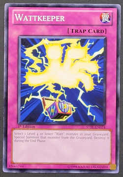 Yugioh TCG - 2x Wattkeeper - STBL-EN074 - NM - 1st Ed - Common - Trap Card 2010 - Image 1