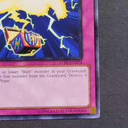 Yugioh TCG - 2x Wattkeeper - STBL-EN074 - NM - 1st Ed - Common - Trap Card 2010 - Image 4