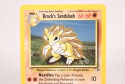 TCG Carta Pokemon Brock's Sandslash ENG 23 132 Gym Heroes - Image 4