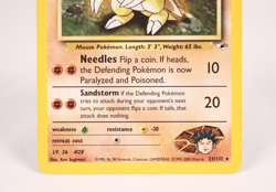 TCG Carta Pokemon Brock's Sandslash ENG 23 132 Gym Heroes - Image 5