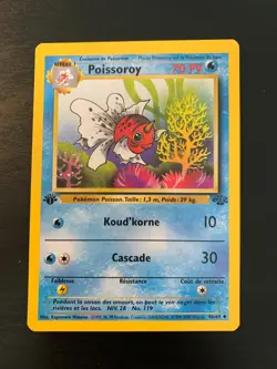 Carte Pokemon : Poissoroy 46/64 Edition 1 Jungle Wizards Francaise - Image 1