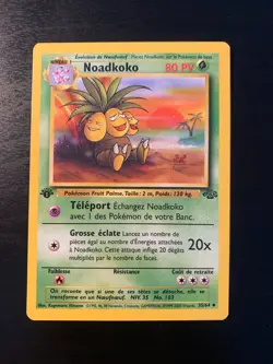 Carte Pokemon : Noadkoko 35/64 Edition 1 Jungle Wizards Francaise - Image 1
