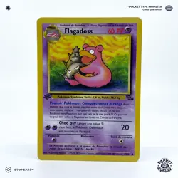 FLAGADOSS 43/62 Fossil Edition 1 ED1 VF FR Carte Pokemon - Image 2