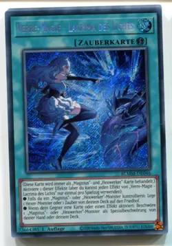 Yu-Gi-Oh! Verre MAgie Lacrima des Lichts Secret Rare BLMM-DE046 - Image 1