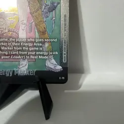 Bandai Dragon Ball Super Card Game Energy Marker E-73 Bulma Foil - Image 4