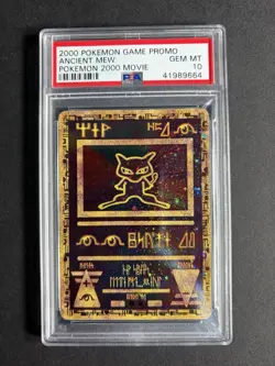 PSA 10 Ancient Mew 2000 Pokemon game movie promo- english- GEM MINT card - Image 1