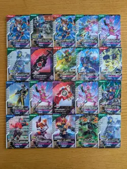 [SC] ya63 Kamen Rider Battle Ganbalegens 200-Piece Set, Bulk Sale, Card List, Co - Image 1