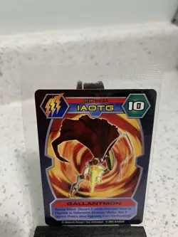 Sealed Gallantmon & Gallantmon Crimson Mode D-Tector Digimon Toy Exclusive Cards - Image 3
