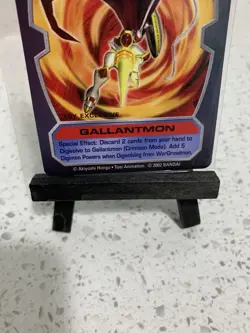 Sealed Gallantmon & Gallantmon Crimson Mode D-Tector Digimon Toy Exclusive Cards - Image 4