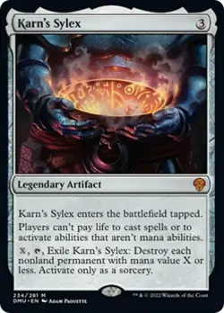 Karn's Sylex -Foil Near Mint MTG Dominaria United - Image 1