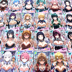 Genki Parade 3 Goddess Story: Full Set of 64 - N - Waifu CCG Cards - Image 1