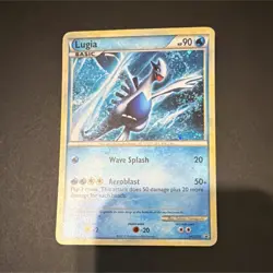 Pokemon TCG Lugia HGSS02 HGSS Holo Promo 2010 90HP Basic Card - Image 1