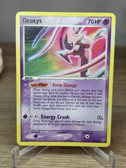 Deoxys (Attack Forme) Rare EX Deoxys 17/107 Pokemon Card - Image 1