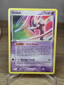 Deoxys (Attack Forme) Rare EX Deoxys 17/107 Pokemon Card - Image 5