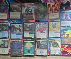 Wizards of the Coast Magic: The Gathering lot 15 cards Strixhaven/LOTR foils NM - Image 1