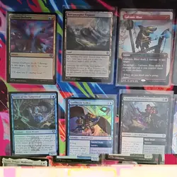 Wizards of the Coast Magic: The Gathering lot 15 cards Strixhaven/LOTR foils NM - Image 2
