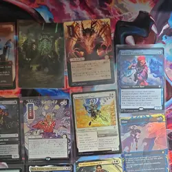 Wizards of the Coast Magic: The Gathering lot 15 cards Strixhaven/LOTR foils NM - Image 3