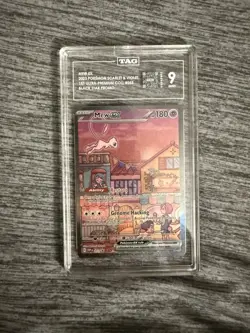 Mew ex 053 Sv: Scarlet & Violet Promo Cards Holo- TAG Graded-9 - Image 1