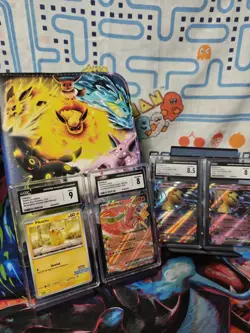 Pokemon Card LOT/BINDER - IR - SIR - Graded - 155 Cards - NM - Image 1