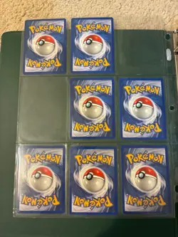 1st Edition Pokemon Card Lot 7 Vintage WOTC Neo Genesis - Image 2