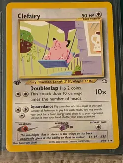 1st Edition Pokemon Card Lot 7 Vintage WOTC Neo Genesis - Image 5