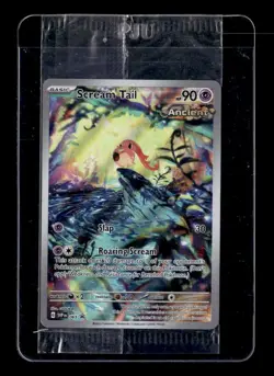 Pokemon Card Scream Tail SVP 065 Paradox Rift ETB Black Star Promo Sealed - Image 1