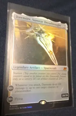 Foil - Dawnsire, Sunstar Dreadnought - 238 / NM / English MTG - Image 1