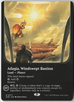 Adagia, Windswept Bastion (277) - Normal - Edge of Eternities (EOE) - NM - Image 1
