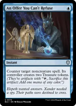 An Offer You Can't Refuse 170 Uncommon Commander: Bloomburrow Near Mint - Image 1