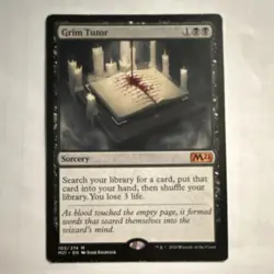 Wizards of the Coast MTG Grim Tutor Core Set 2021 103/274 Foil Mythic - Image 1