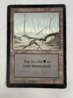 Swamp - 1993 Magic the Gathering - Limited Edition Beta Regular - Image 1