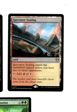 1x Spectator Seating Commander Masters LP mtg - Image 1