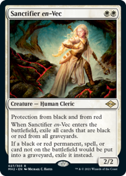 [1x] Sanctifier en-Vec Near Mint, English Modern Horizons 2 MTG Magic - Image 1