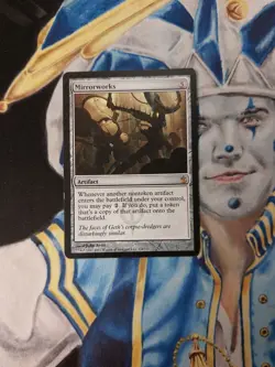 Mirrorworks MTG Mirrodin Besieged Rare Artifact Moderately Played x1 - Image 1