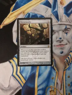 Mirrorworks MTG Mirrodin Besieged Rare Artifact Moderately Played x1 - Image 2